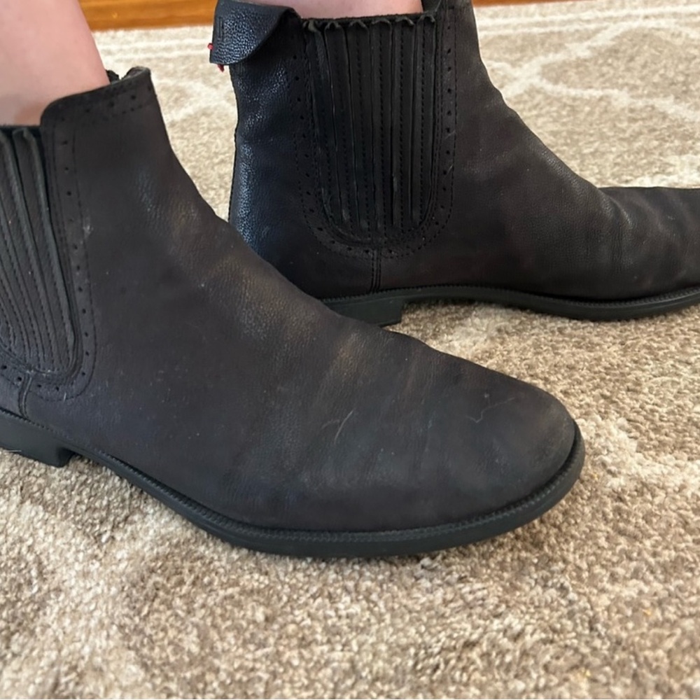 Camper Leather Booties